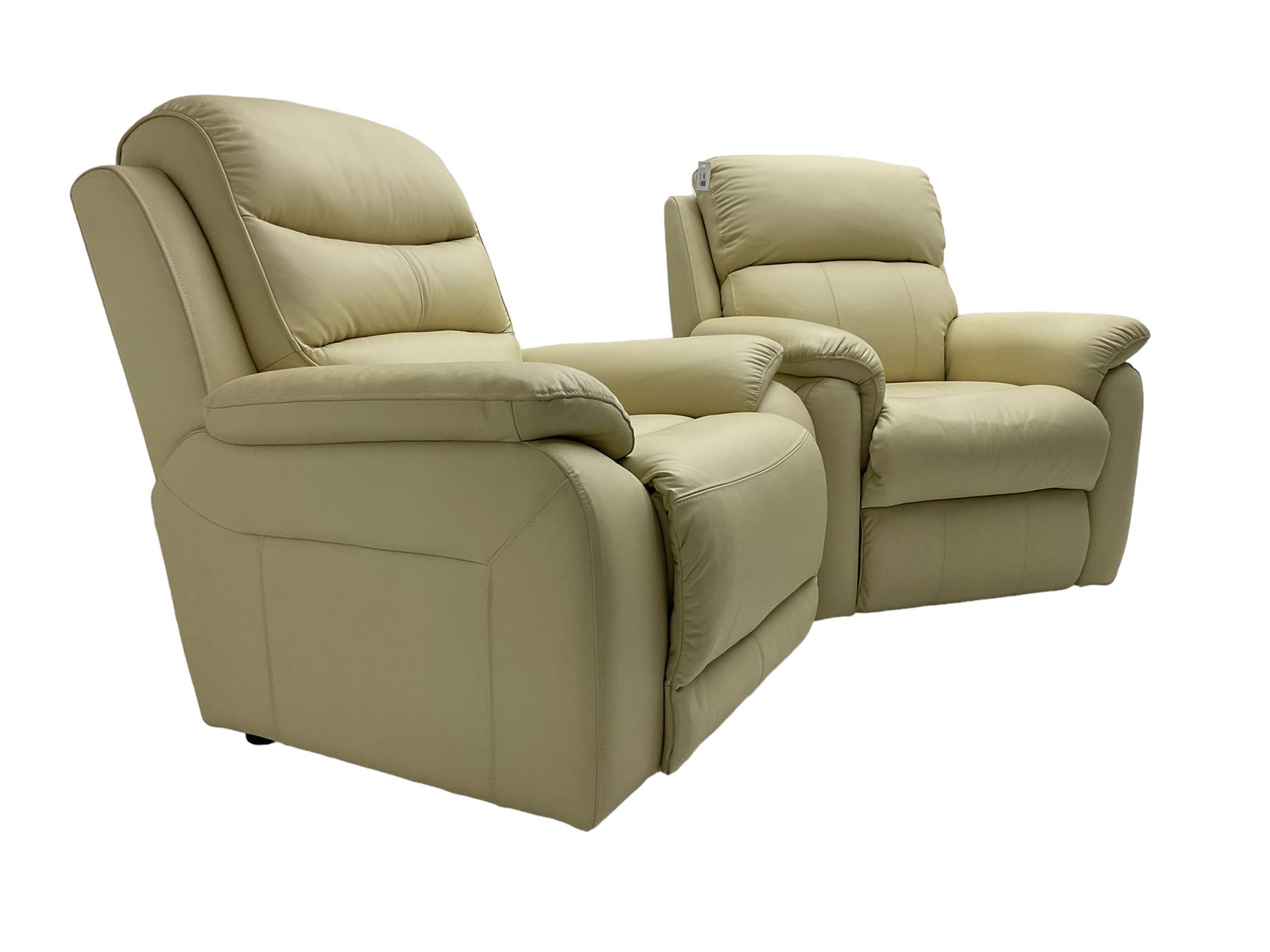 Contemporary three seat reclining sofa - Image 14 of 15
