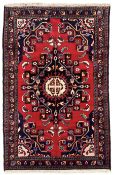 North West Persian Tafresh crimson ground rug
