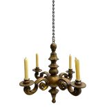 18th century giltwood chandelier