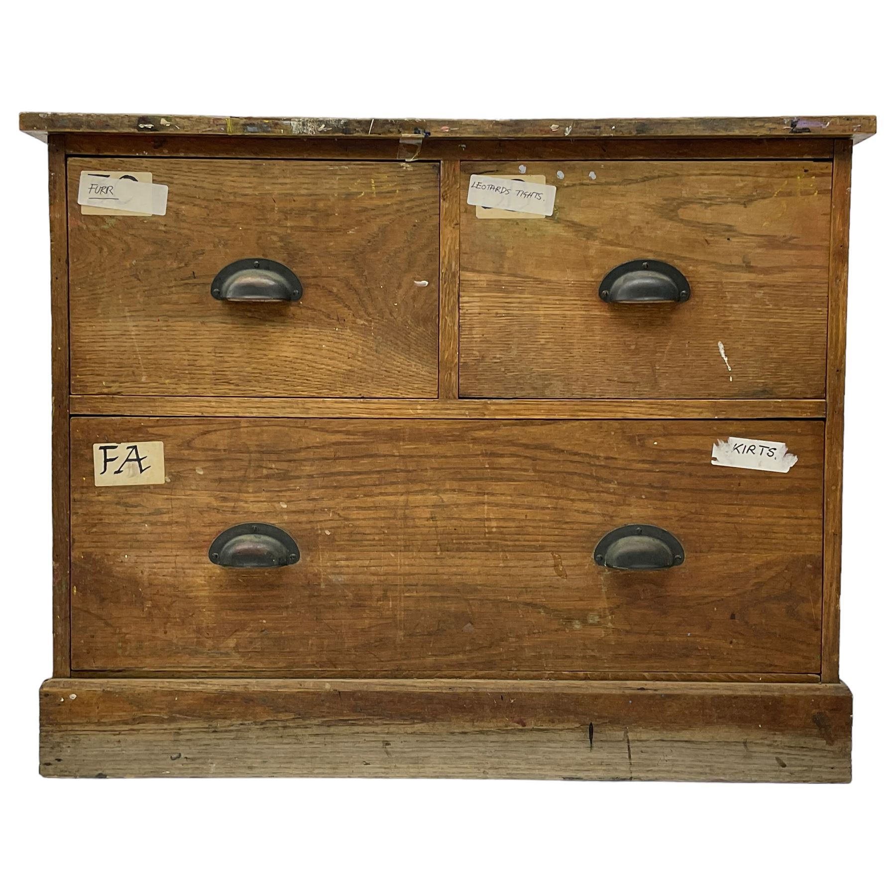 Early to mid-20th century oak chest