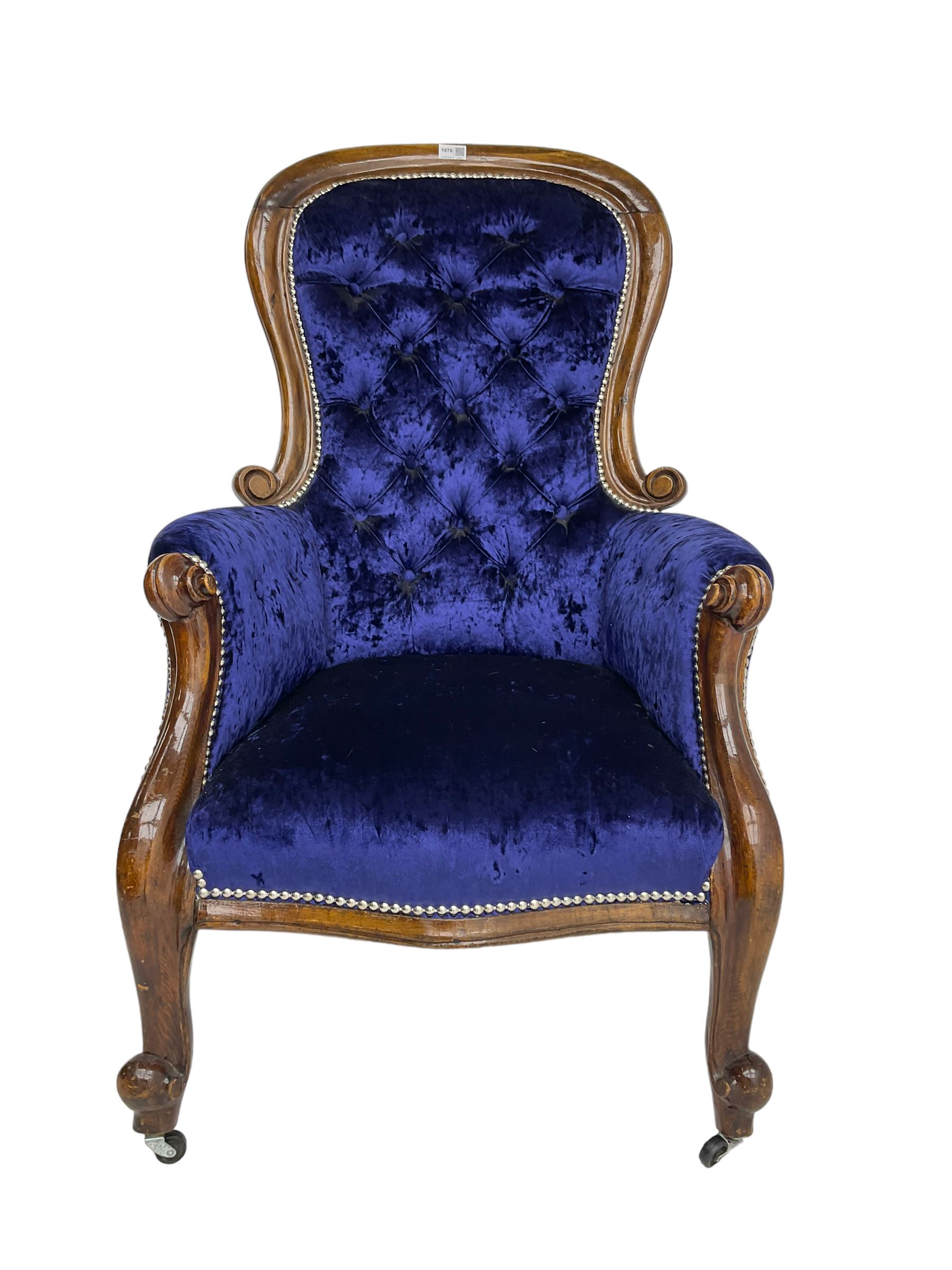 Victorian armchair