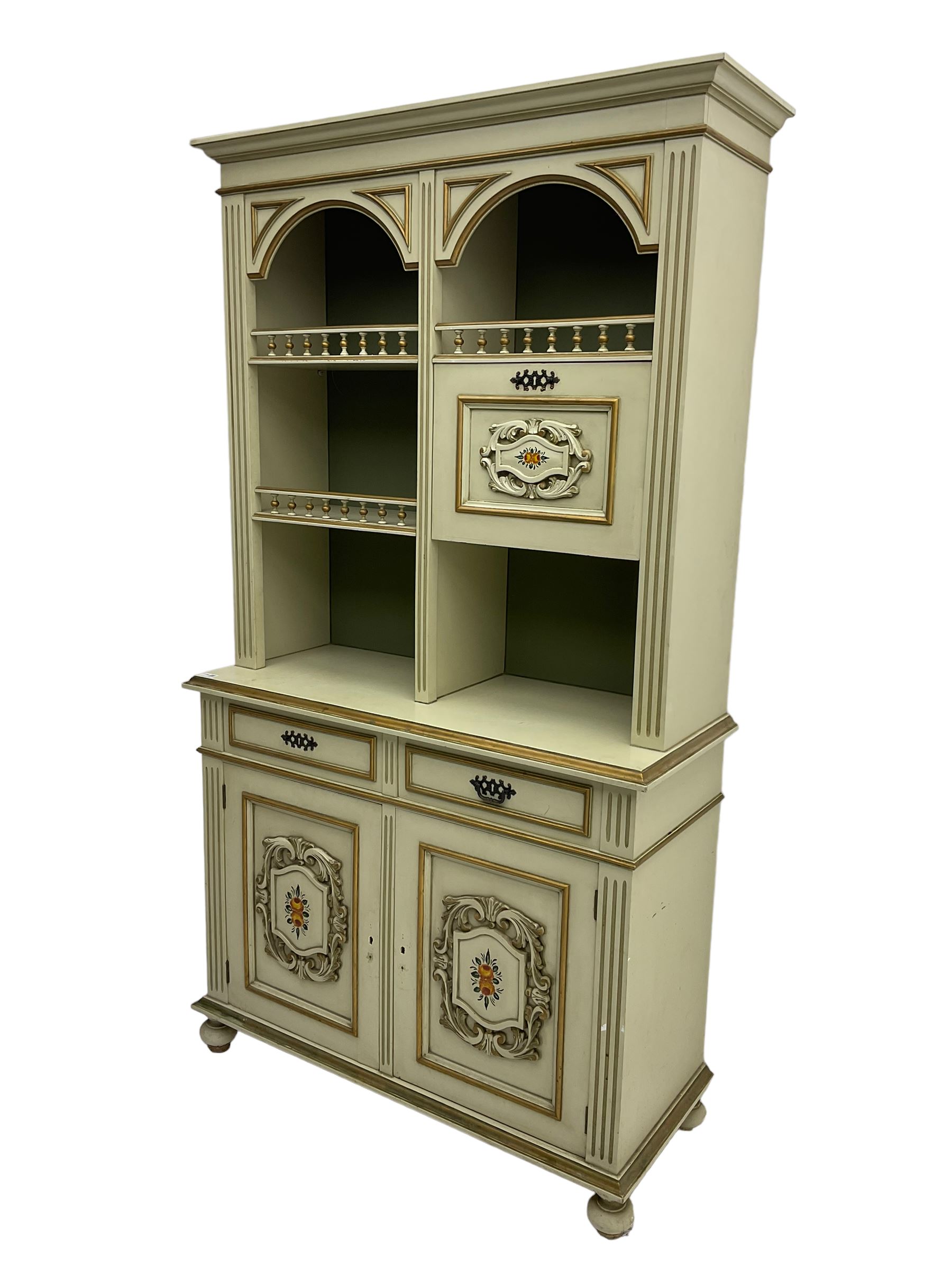 Portuguese painted dresser - Image 3 of 6