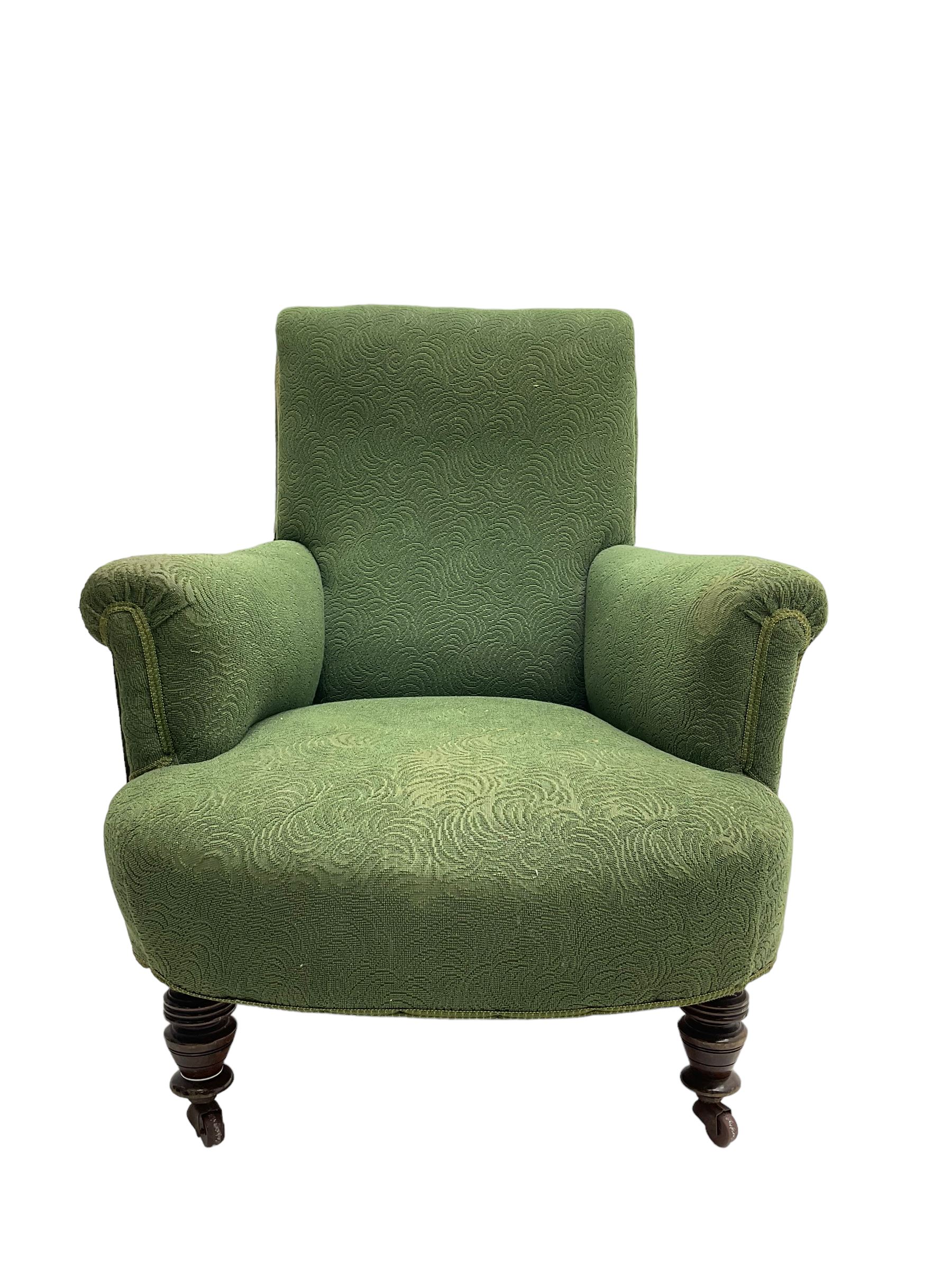 Victorian armchair