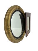 Regency design gilt framed wall mirror