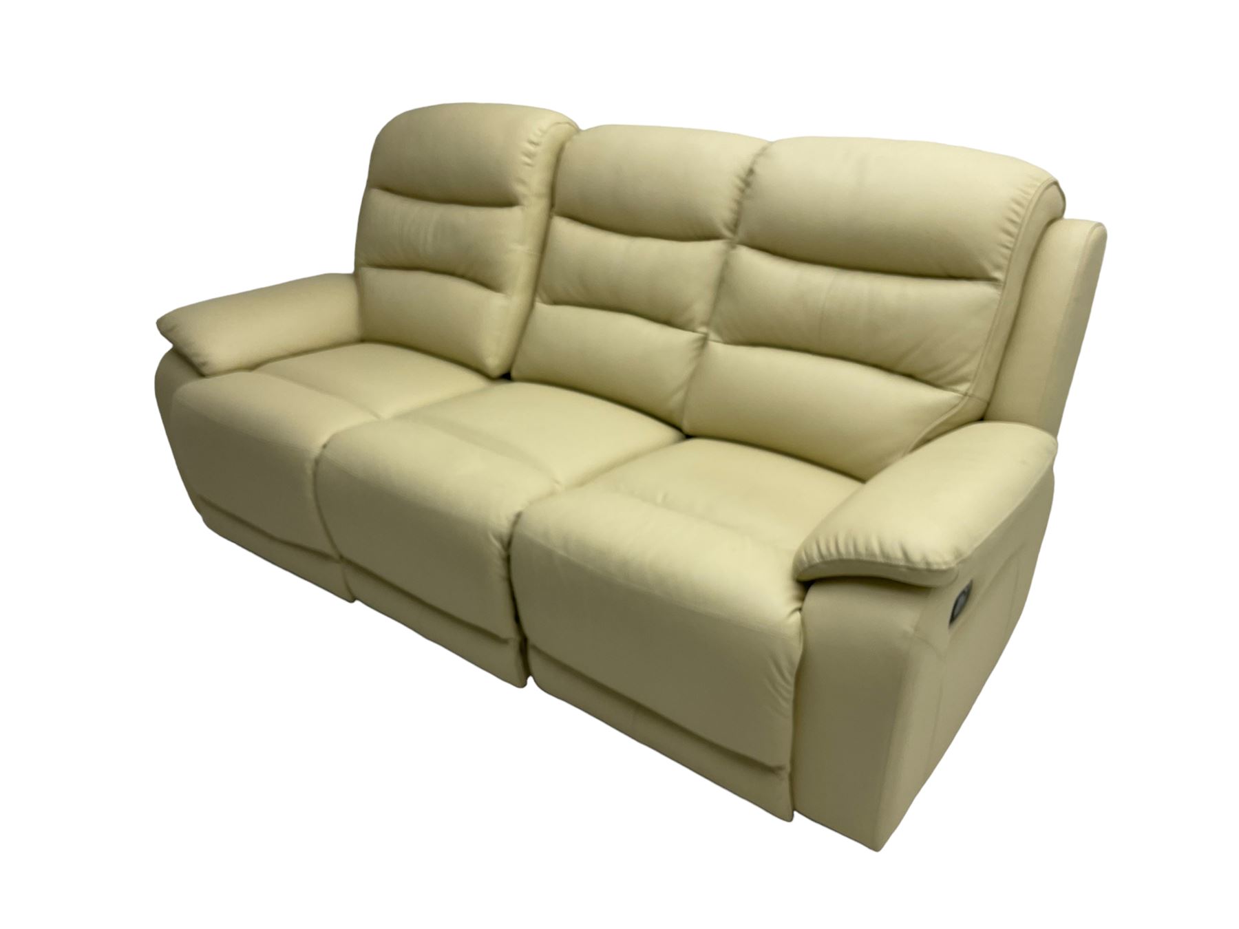 Contemporary three seat reclining sofa - Image 2 of 15