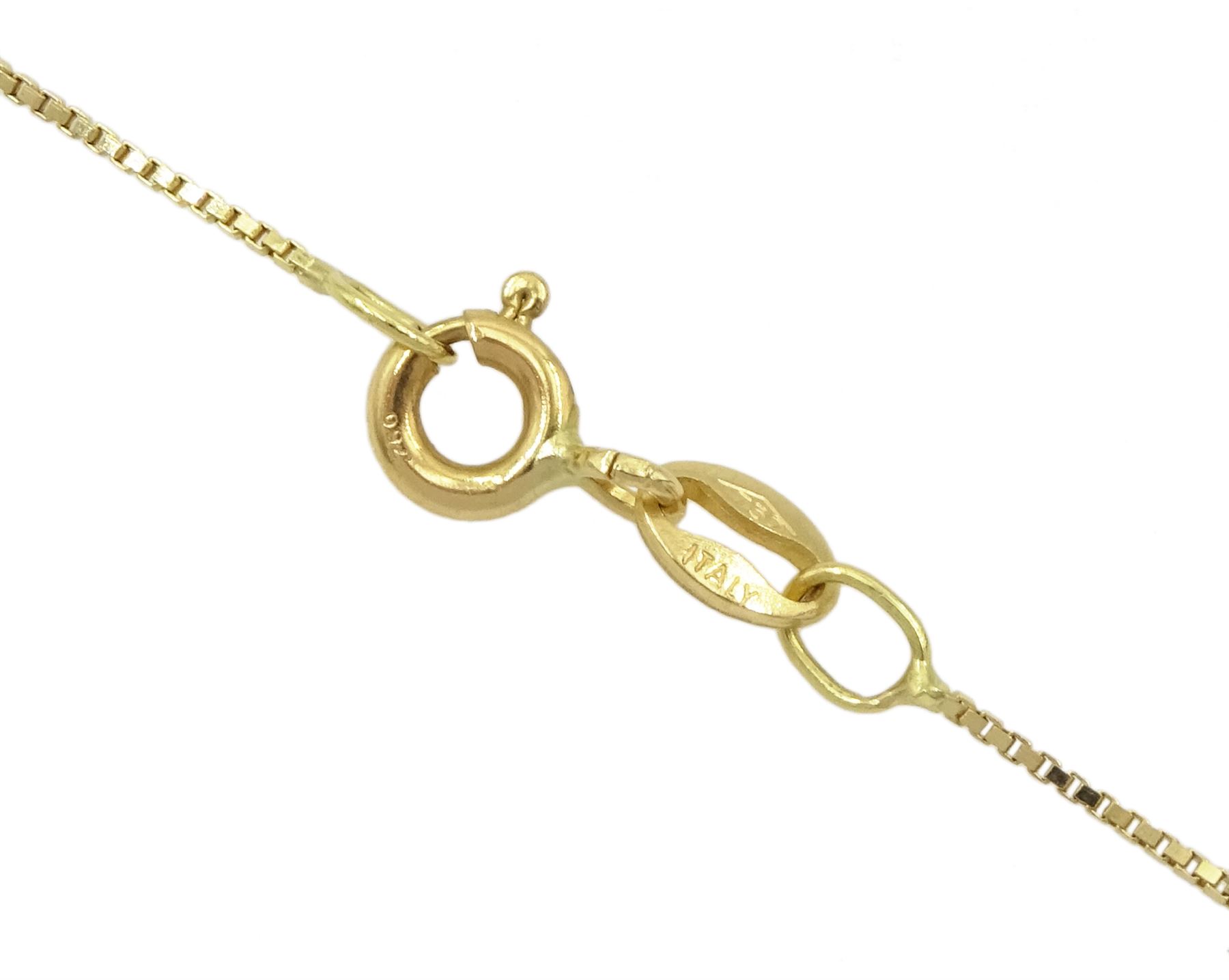 18ct gold Arabic necklace - Image 2 of 2