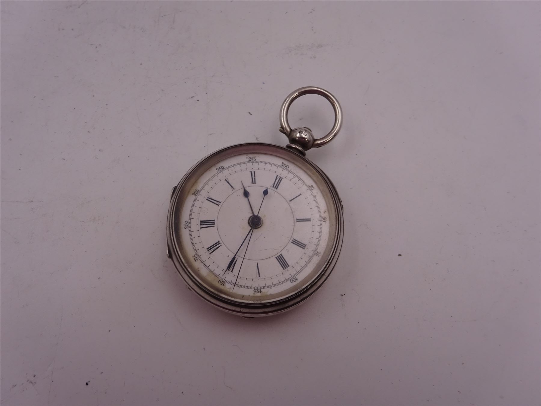 Victorian silver full hunter lever pocket watch - Image 2 of 6