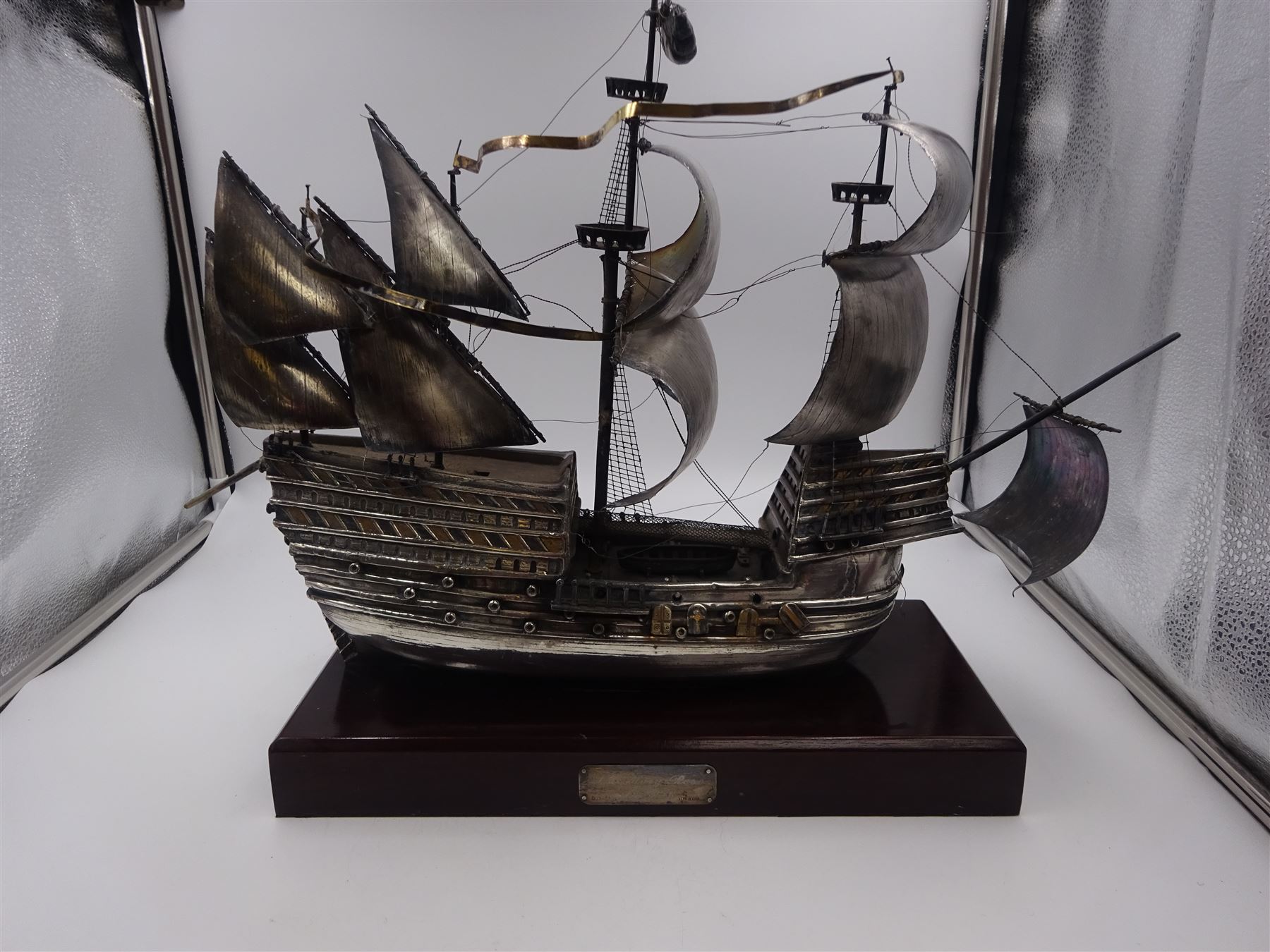 Modern silver limited edition model of The Mary Rose - Image 6 of 10