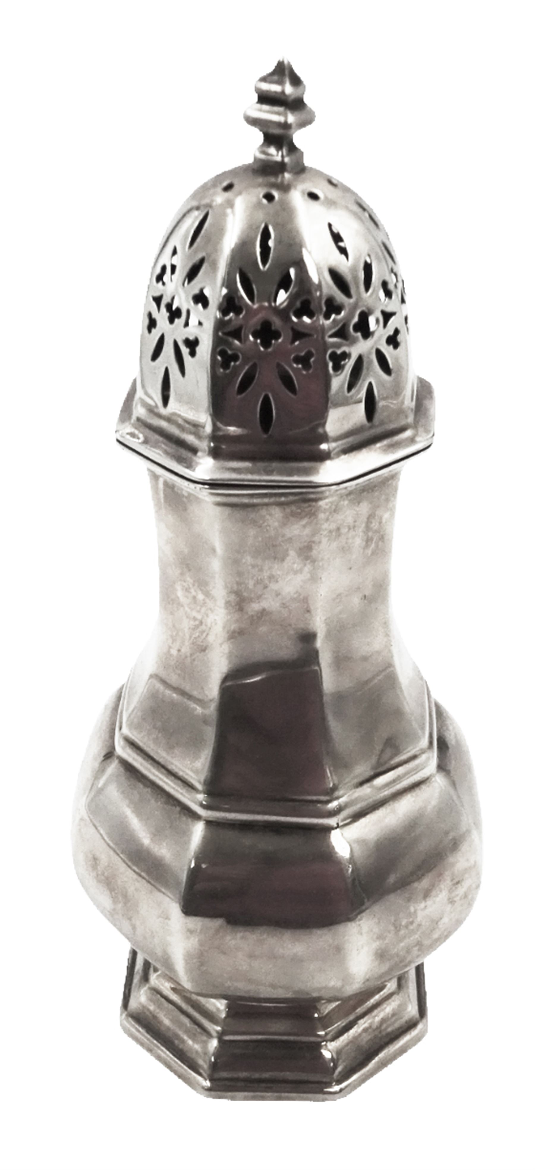 1920s silver sugar caster