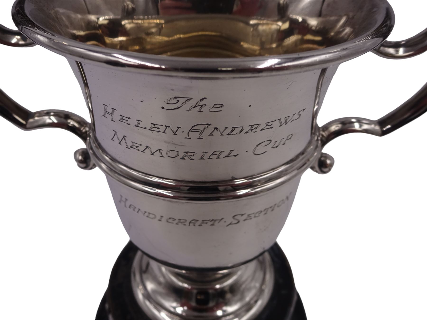 1920s silver trophy cup - Image 2 of 5