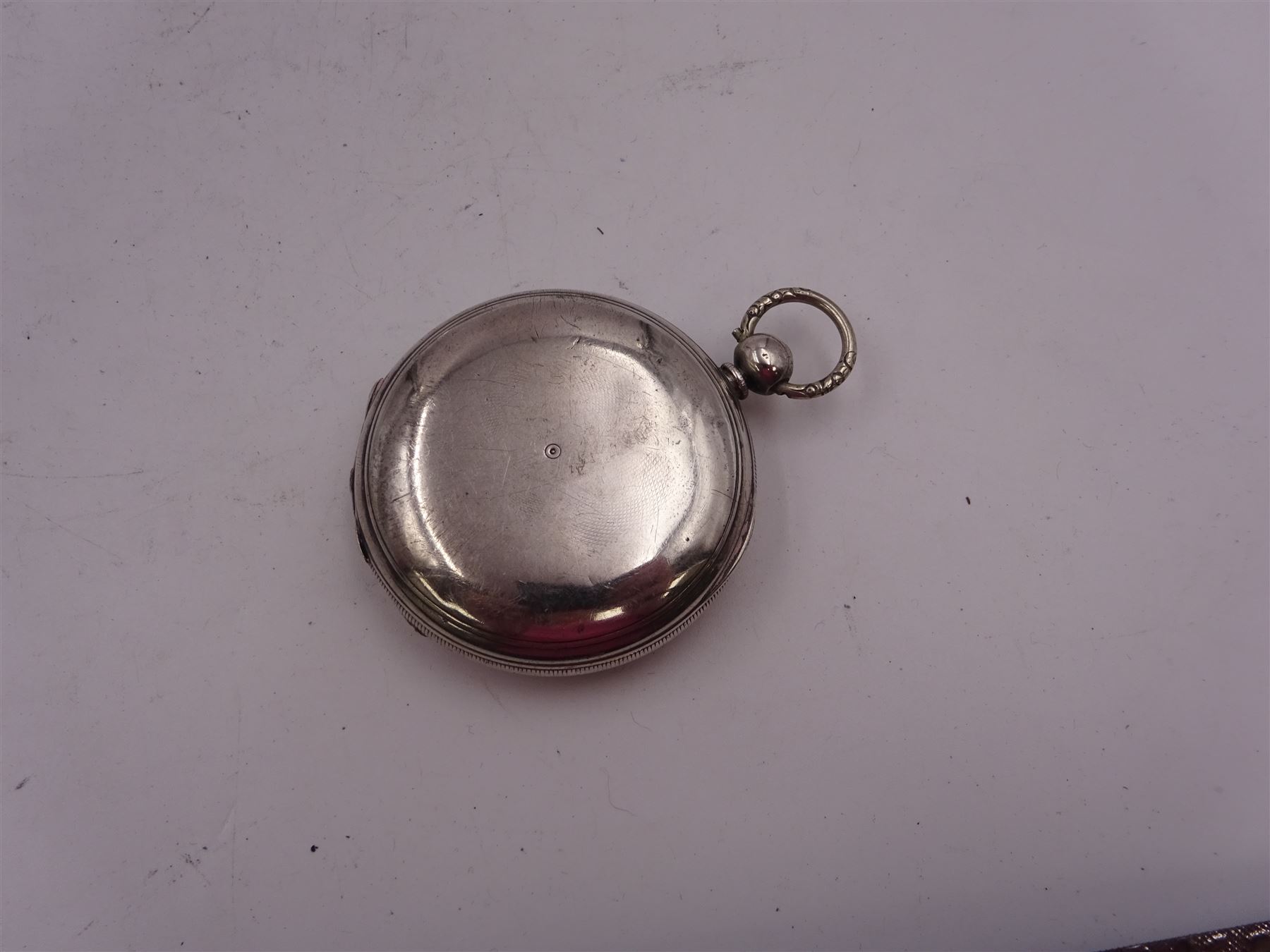 Victorian silver full hunter lever pocket watch - Image 5 of 6