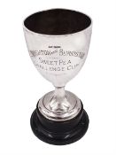 1930s silver trophy cup