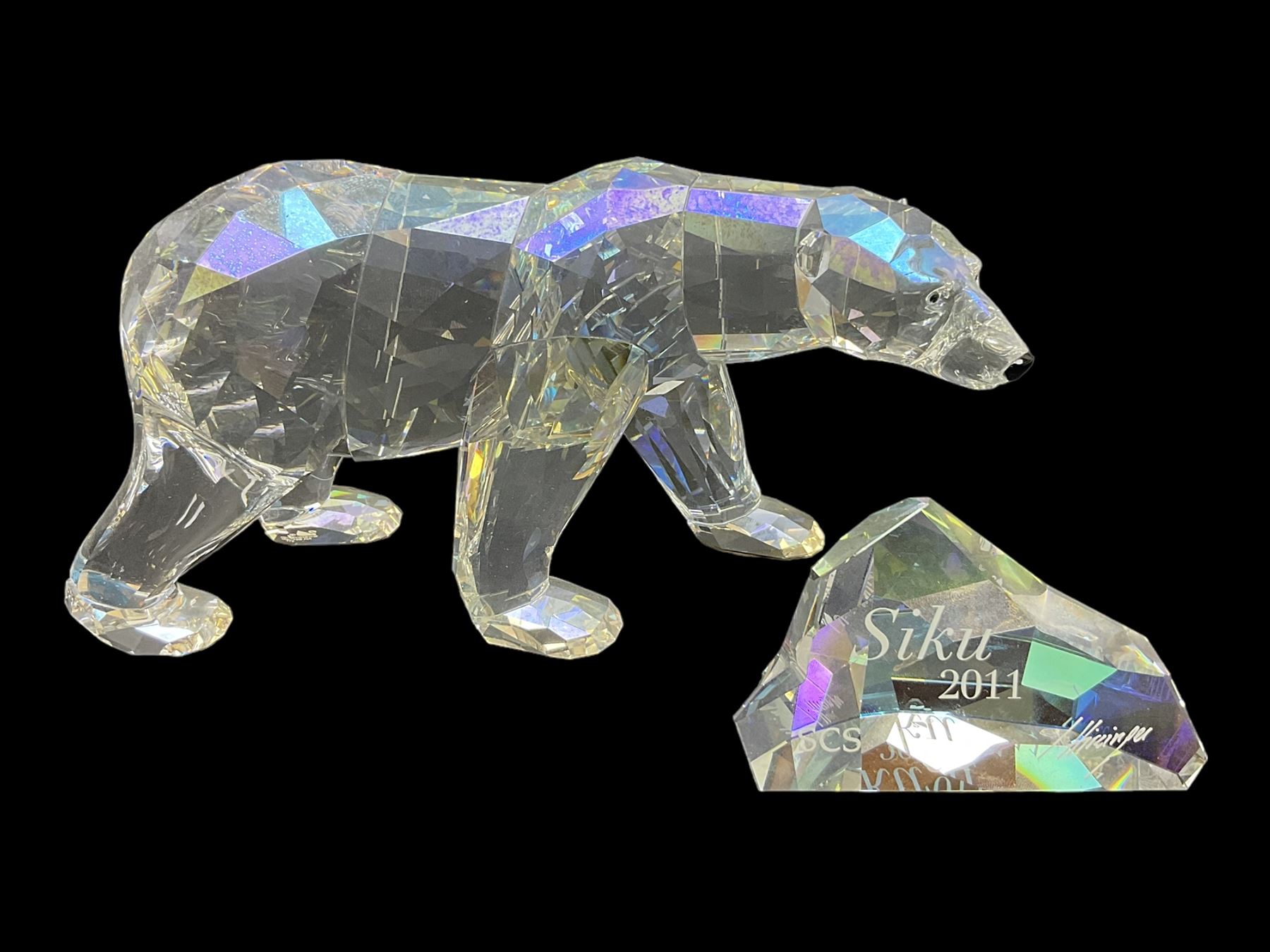 Swarovski Crystal polar bear