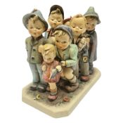 Large Hummel figure group by Goebel