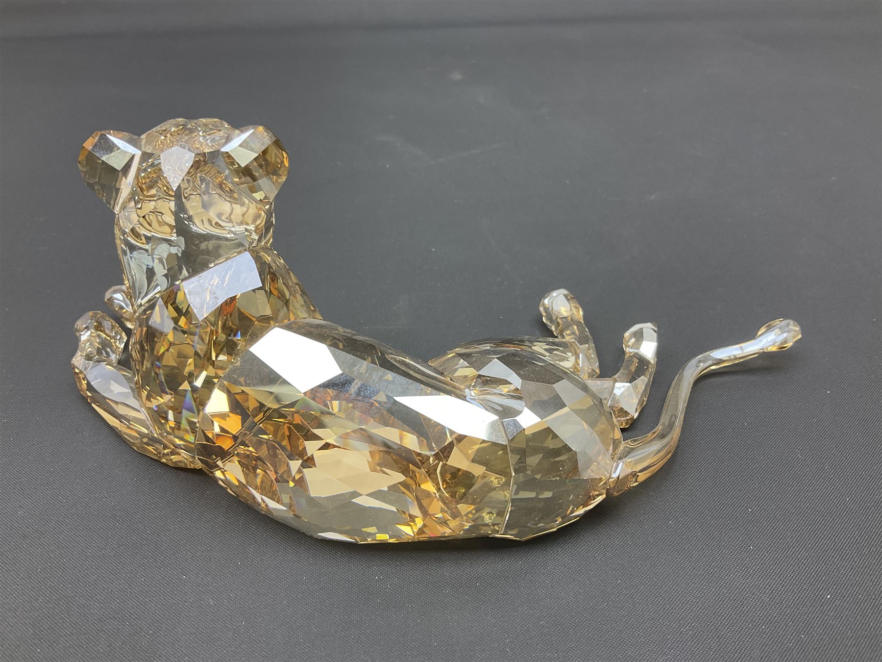 Swarovski Crystal lioness and cub - Image 5 of 11