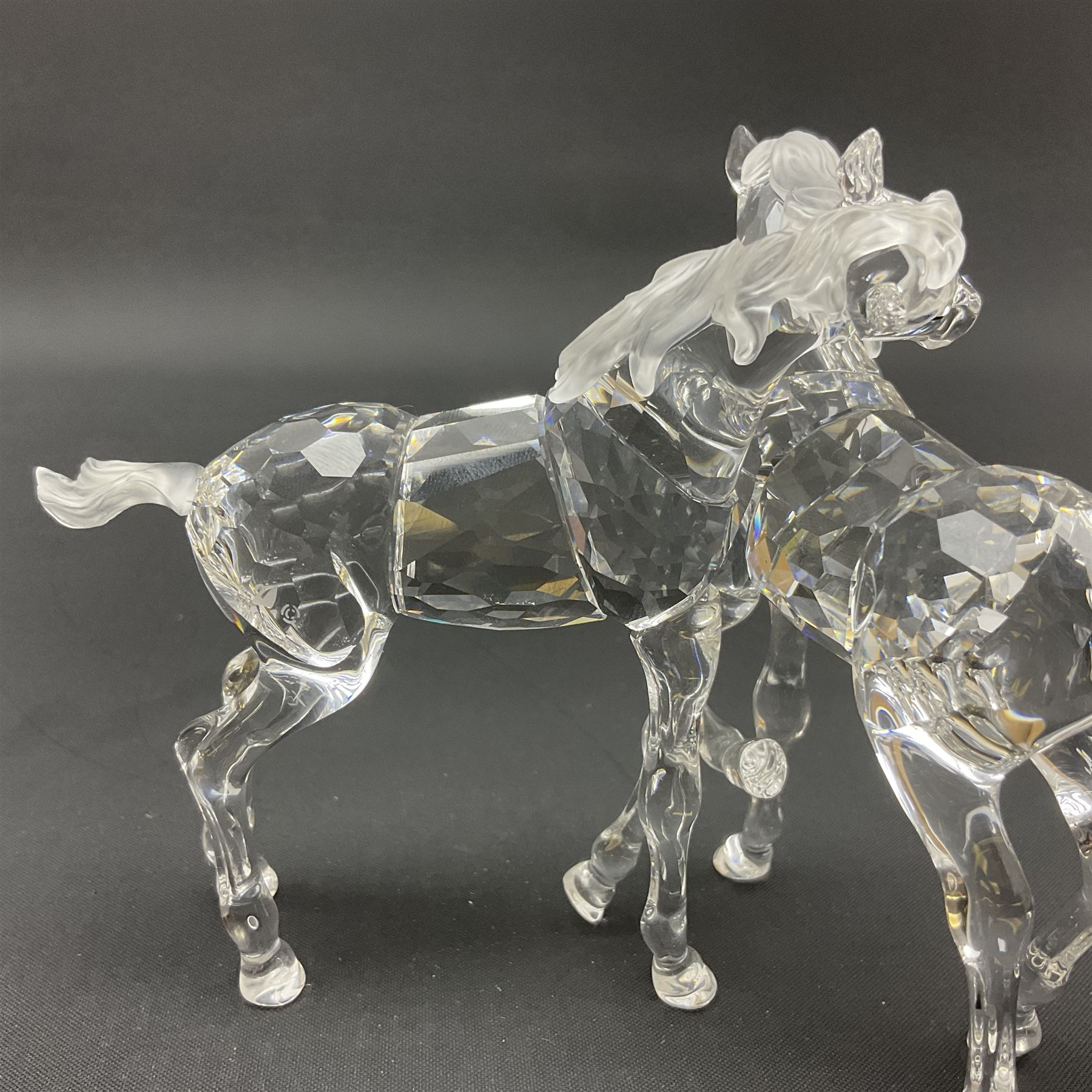 Five Swarovski Crystal horses - Image 19 of 22