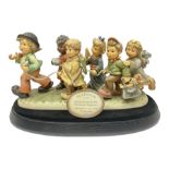 Large Hummel figure group by Goebel