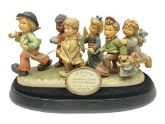 Large Hummel figure group by Goebel