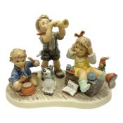 Large Hummel figure group by Goebel