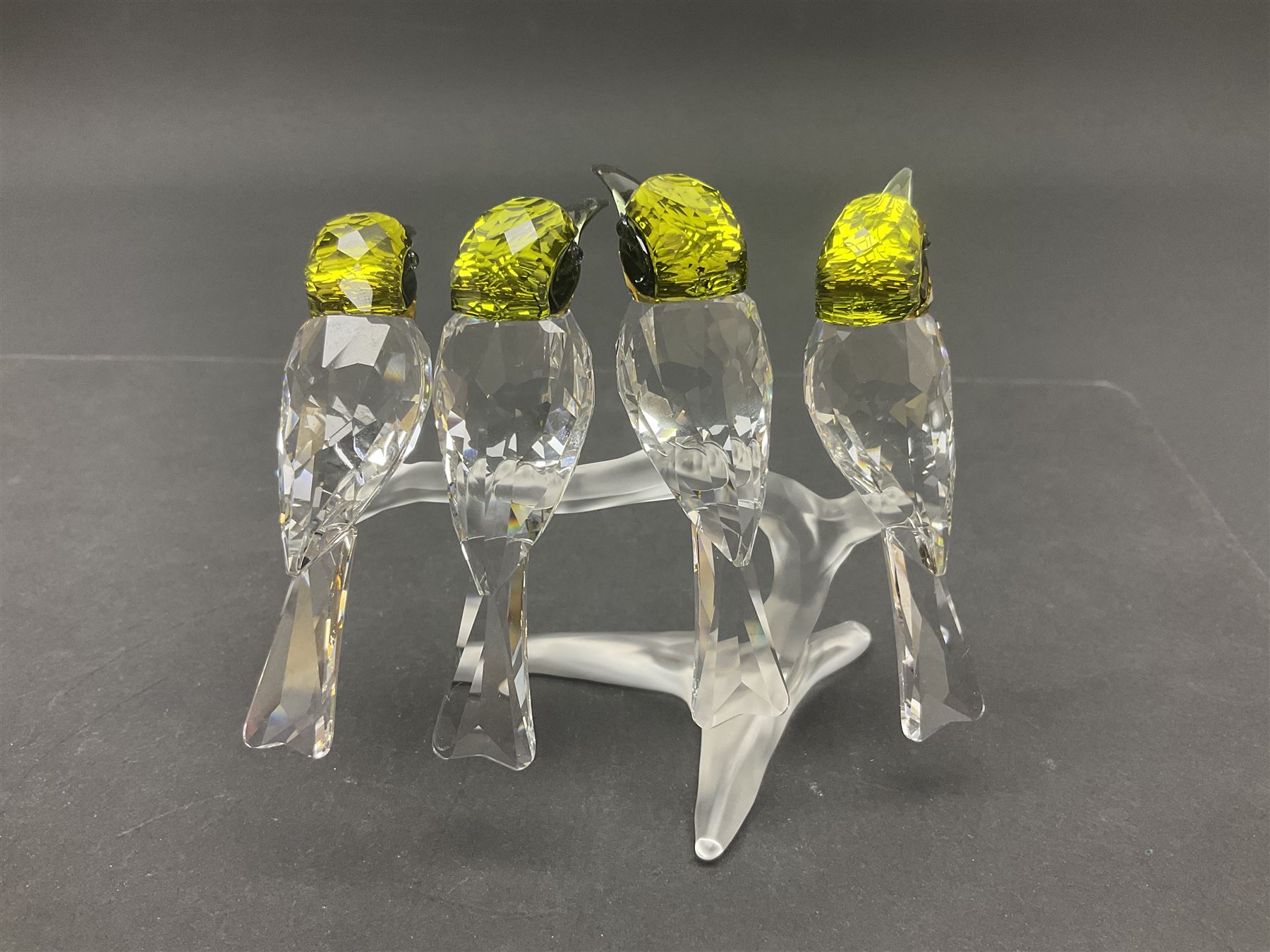 Four Swarovski Crystal bird figures - Image 6 of 18