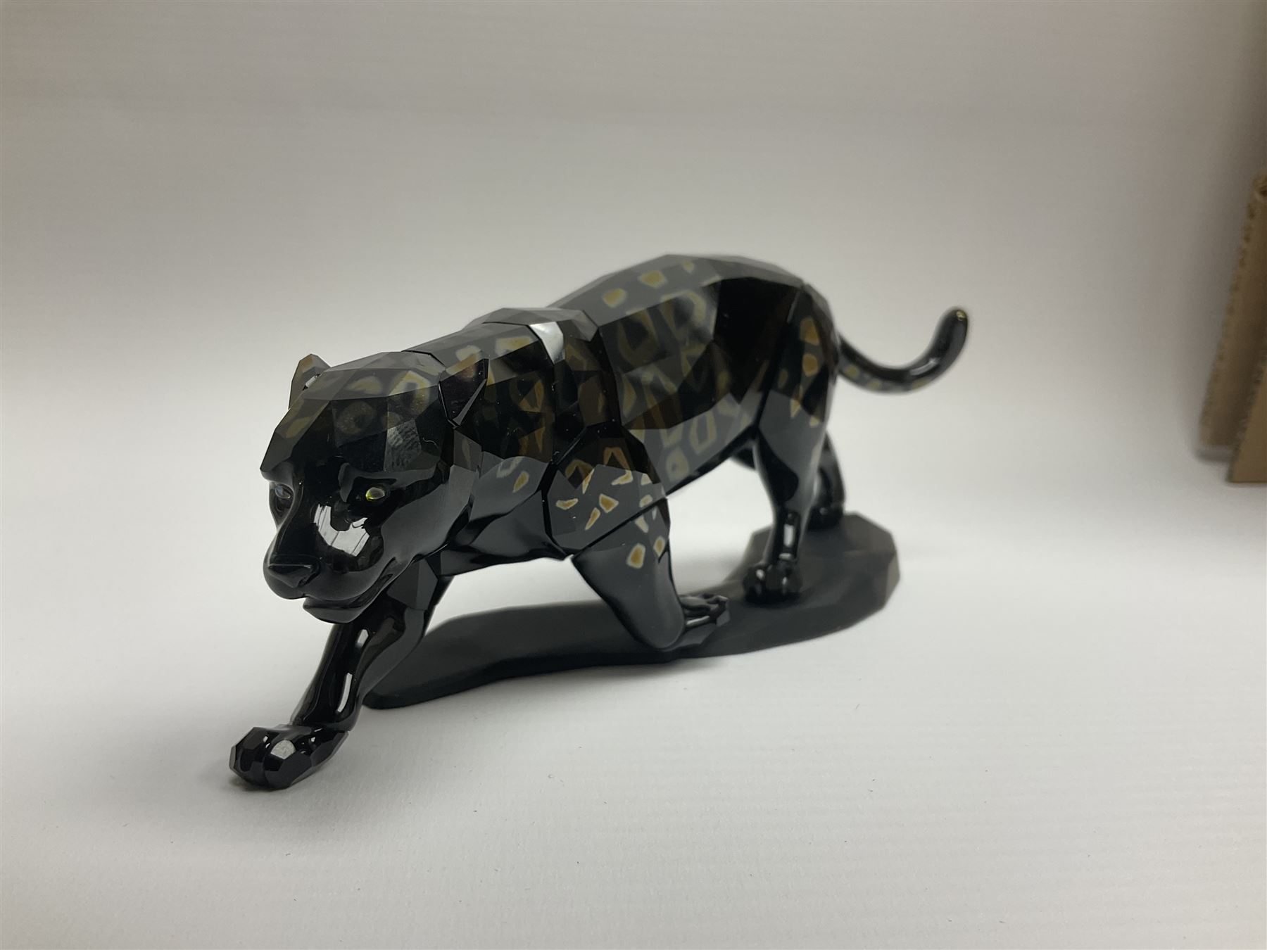 Swarovski Crystal black jaguar - Image 2 of 7