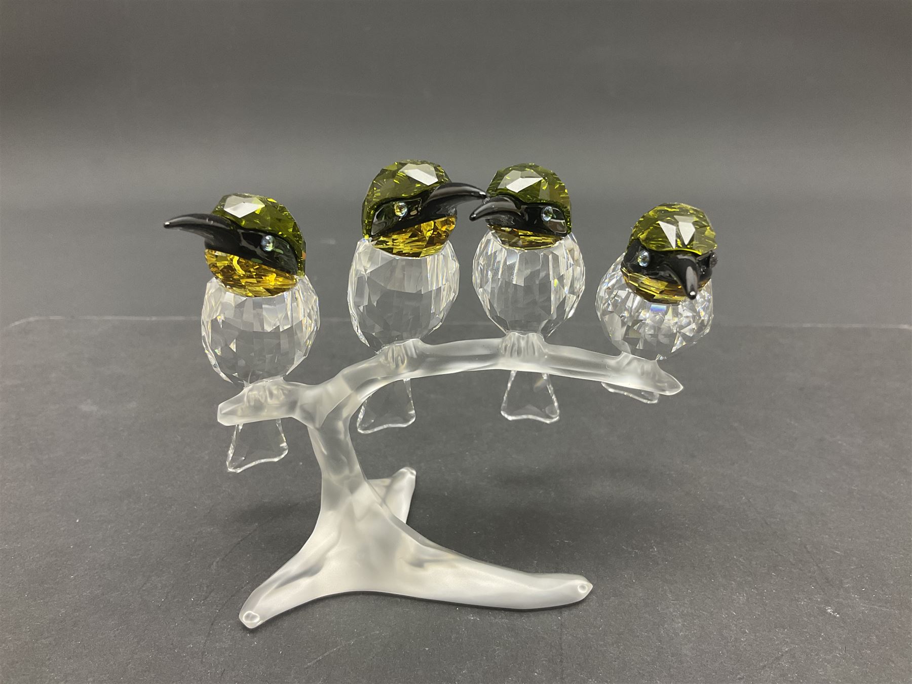 Four Swarovski Crystal bird figures - Image 5 of 18