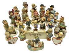 Twenty five Hummel figures by Goebel