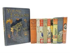 Young England An Illustrated Annual 1918; three children's books by Joanna Lloyd; Pettman Grace: Mis