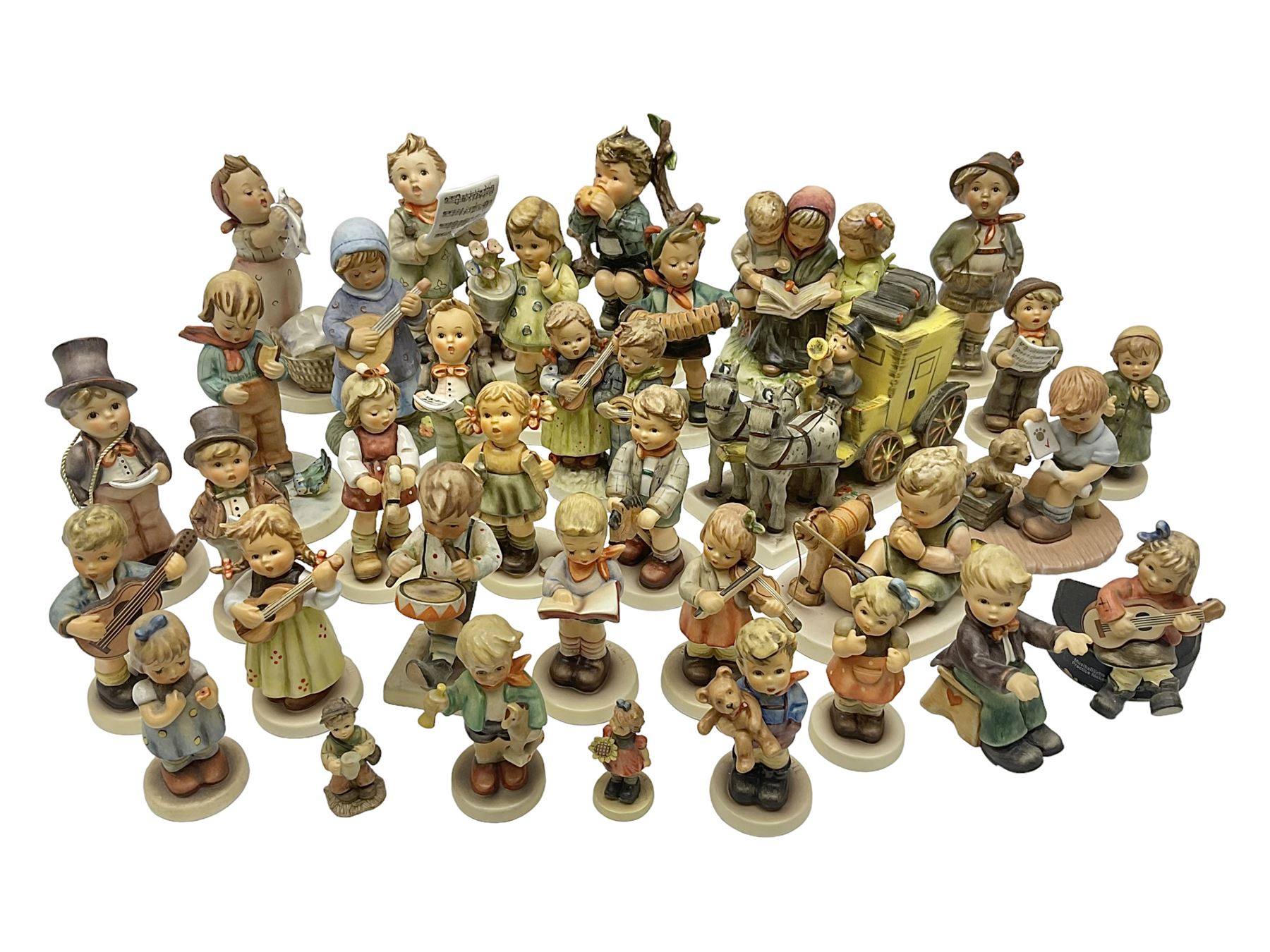 Thirty four Hummel figures by Goebel