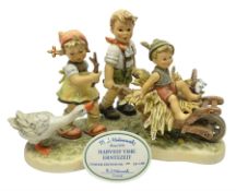 Large Hummel figure group by Goebel