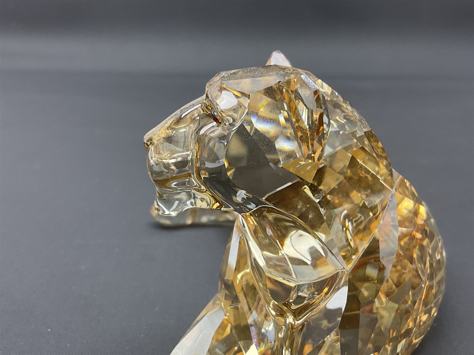 Swarovski Crystal lioness and cub - Image 3 of 11