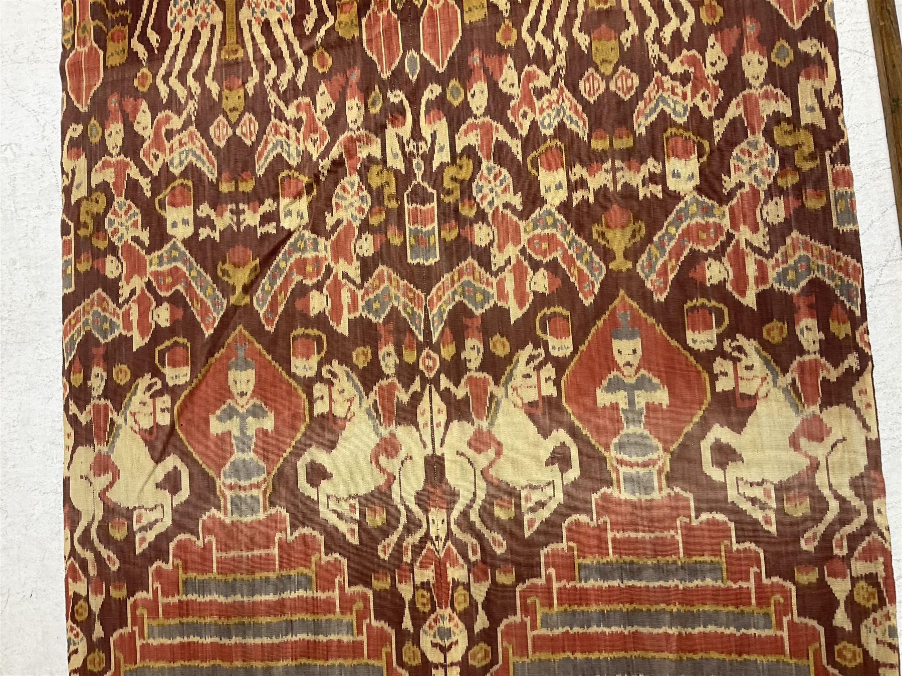 Ikat Man's Cloth (Hinggi Kombu) - Image 9 of 11