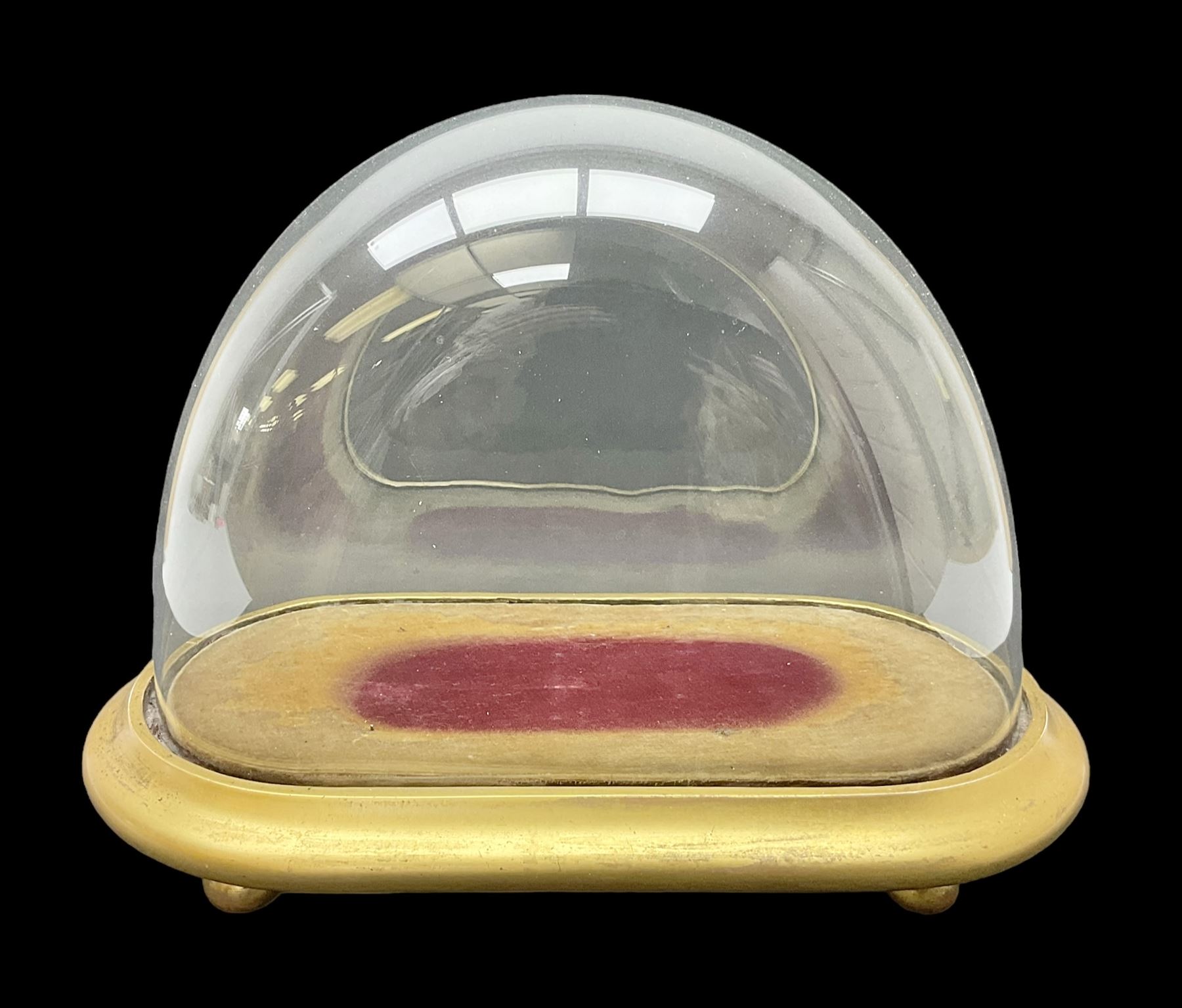 Bell shaped glass dome