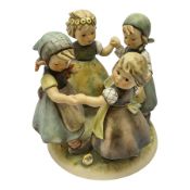 Large Hummel figure group by Goebel