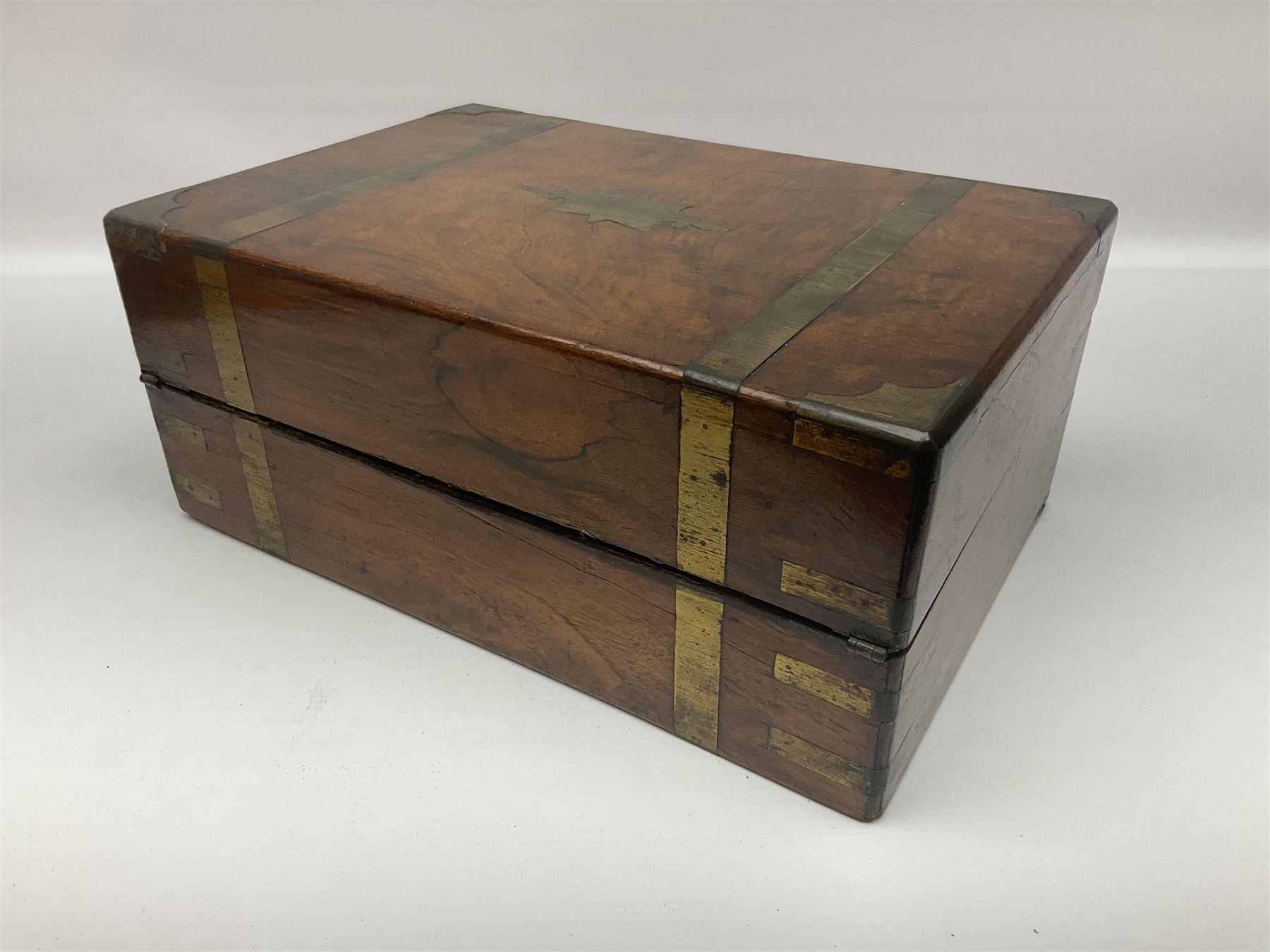 Victorian mahogany writing slope - Image 17 of 18