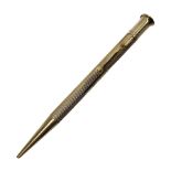 9ct gold propelling pencil