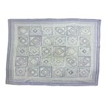 Large patchwork quilt