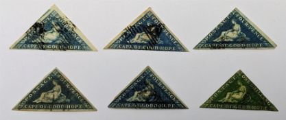 Cape of Good Hope triangle stamps