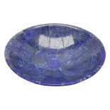 Lapis lazuli mosaic bowl