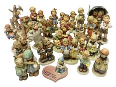 Twenty two Hummel figures by Goebel