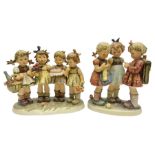 Large Hummel figure group by Goebel