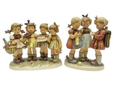 Large Hummel figure group by Goebel