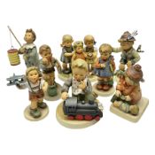 Eight Hummel figures by Goebel