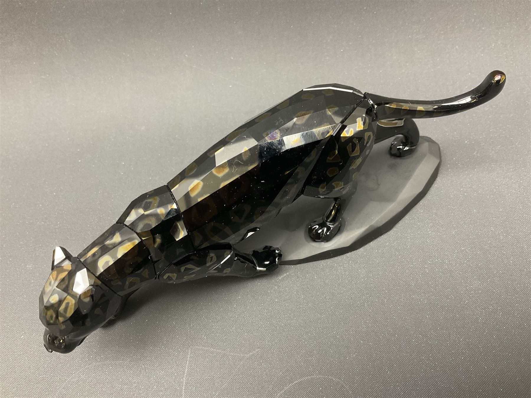 Swarovski Crystal black jaguar - Image 4 of 7