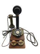 Candlestick telephone