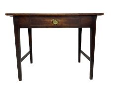 19th century mahogany side table