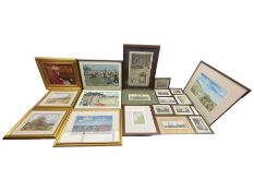 Collection of 19th century engravings