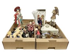 Collection of oriental dolls