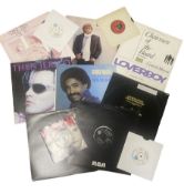 Large collection of vinyl records etc