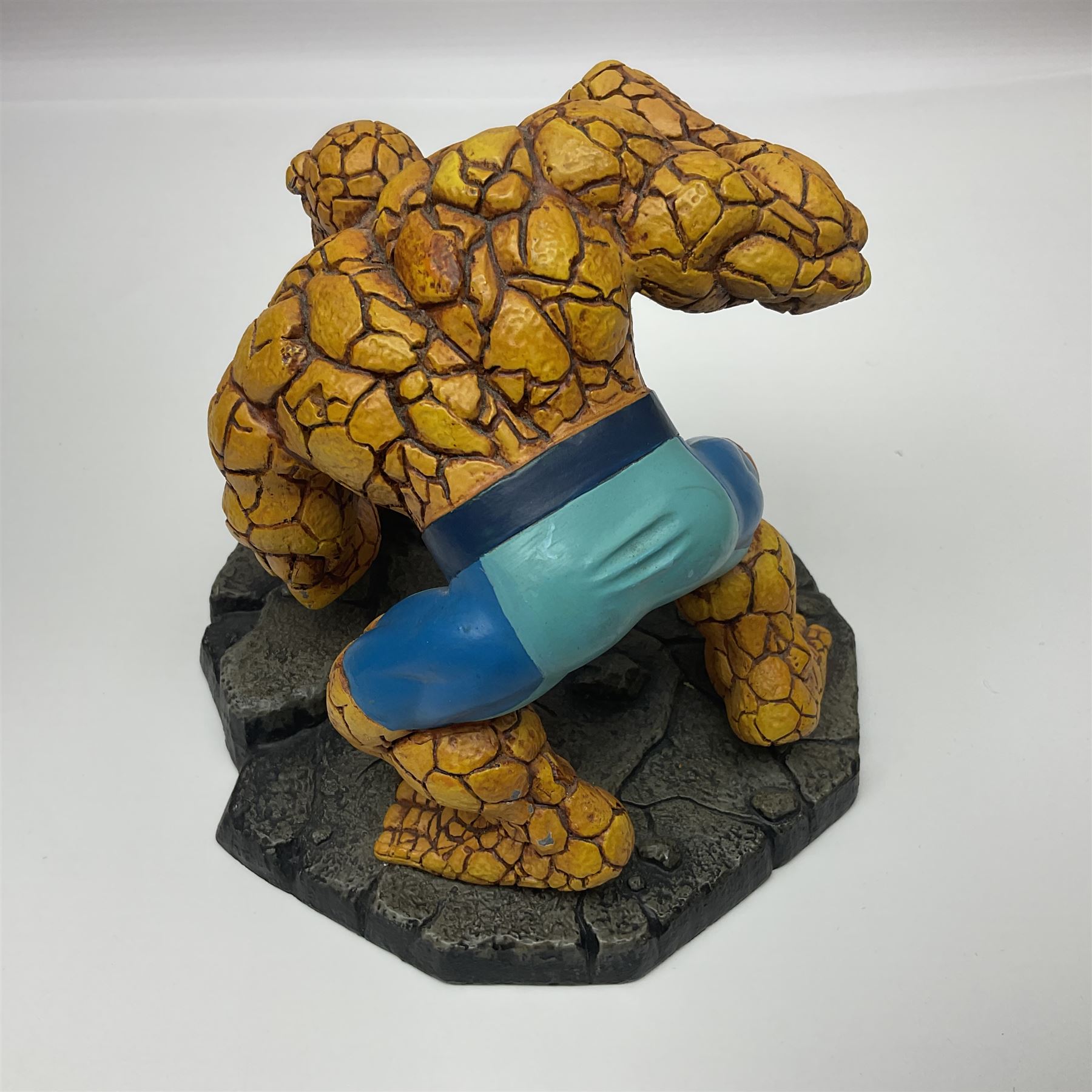 Corgi Marvel Heroes Fantastic Fours' 'The Thing' hand painted limited edition 537/2500 metal statue - Image 3 of 10